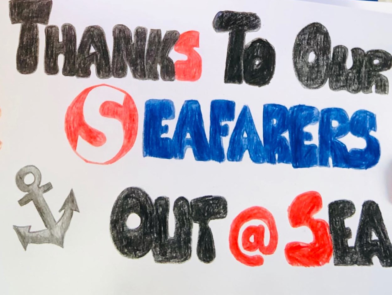 Sending a positive message to our Seafarers